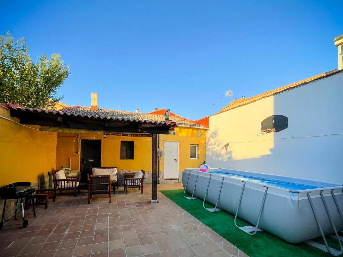 Casa El Arrabal, Casa Con Chimenea, Piscina Y Patio Villa Medina De Rioseco Exterior photo